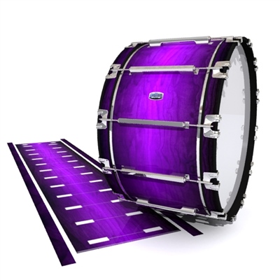Dynasty Custom Elite Bass Drum Slip - Distant Galaxy Fade (Purple)
