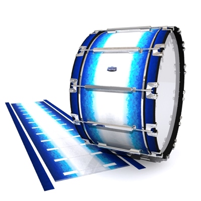 Dynasty Custom Elite Bass Drum Slip - Glacier Blue (Blue)