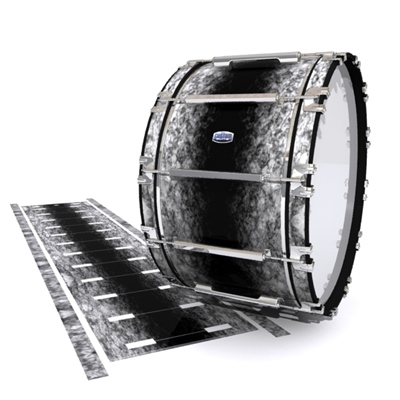 Dynasty Custom Elite Bass Drum Slip - Mercury Grey Shadow (Neutral)