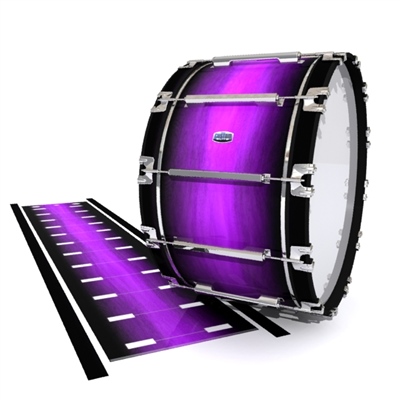 Dynasty Custom Elite Bass Drum Slip - Plasma Stain Fade (Purple)