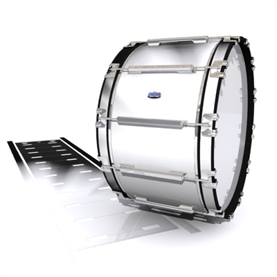 Dynasty Custom Elite Bass Drum Slip - White Light Rays (Themed)