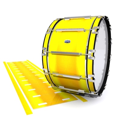 Dynasty Custom Elite Bass Drum Slip - Yellow Gold (Yellow)