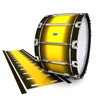 Dynasty Custom Elite Bass Drum Slip - Yellow Sting (Yellow)