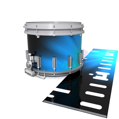 Dynasty DFX 1st Gen. Snare Drum Slip  - Blue Light Rays (Themed)