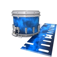 Dynasty DFX 1st Gen. Snare Drum Slip  - Blue Smokey Clouds (Themed)