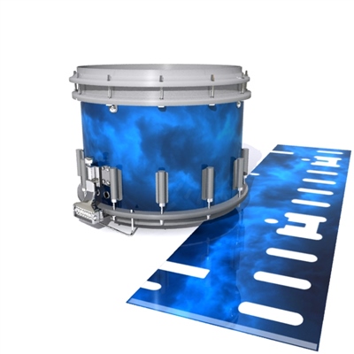 Dynasty DFX 1st Gen. Snare Drum Slip  - Blue Smokey Clouds (Themed)