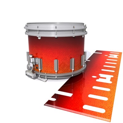 Dynasty DFX 1st Gen. Snare Drum Slip - Coral Sunset (Orange)