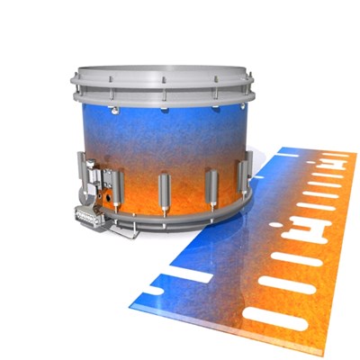 Dynasty DFX 1st Gen. Snare Drum Slip - Exuma Sunset (Blue) (Orange)