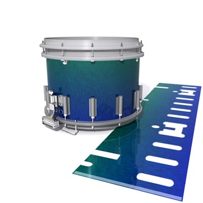 Dynasty DFX 1st Gen. Snare Drum Slip - Mariana Abyss (Blue) (Green)