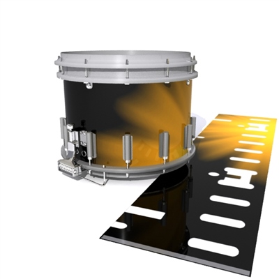 Dynasty DFX 1st Gen. Snare Drum Slip - Orange Light Rays (Themed)