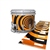 Dynasty DFX 1st Gen. Snare Drum Slip - Orange Vortex Illusion (Themed)2