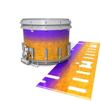 Dynasty DFX 1st Gen. Snare Drum Slip - Purple Canyon Rain (Orange) (Purple)