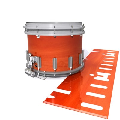 Dynasty DFX 1st Gen. Snare Drum Slip - Scarlet Stain (Orange)