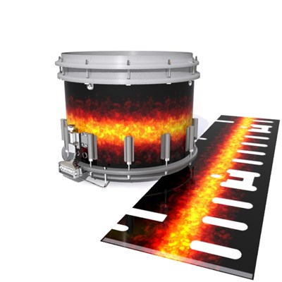 Dynasty DFX 1st Gen. Snare Drum Slip - Sunrock (Orange)