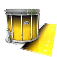 Dynasty Custom Elite Snare Drum Slip - Aureolin Fade (Yellow)