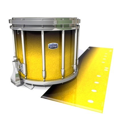 Dynasty Custom Elite Snare Drum Slip - Aureolin Fade (Yellow)