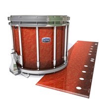 Dynasty Custom Elite Snare Drum Slip - Autumn Fade (Orange)