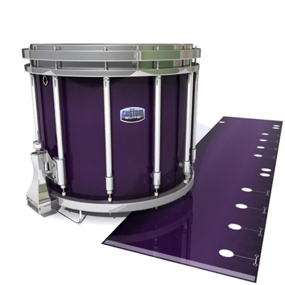 Dynasty Custom Elite Snare Drum Slip - Black Cherry (Purple)