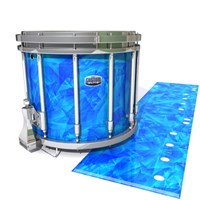 Dynasty Custom Elite Snare Drum Slip - Blue Cosmic Glass (Blue)