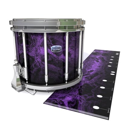 Dynasty Custom Elite Snare Drum Slip - Coast GEO Marble Fade (Purple)