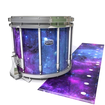 Dynasty Custom Elite Snare Drum Slip - Colorful Galaxy (Themed)