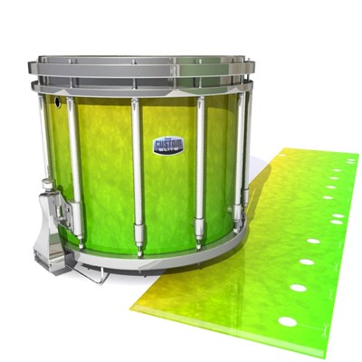 Dynasty Custom Elite Snare Drum Slip - Cool Lemon Lime (Green)