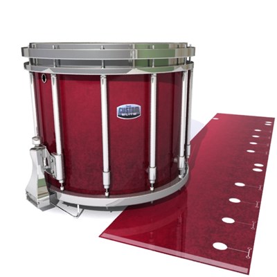 Dynasty Custom Elite Snare Drum Slip - Crimson Depth (Red)