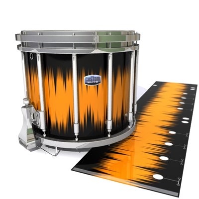 Dynasty Custom Elite Snare Drum Slip - Daybreak (Orange)