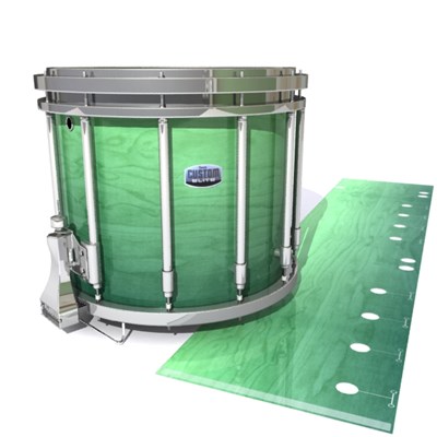 Dynasty Custom Elite Snare Drum Slip - Elusive Green Fade (Green)