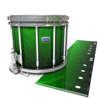 Dynasty Custom Elite Snare Drum Slip - Gametime Green (Green)