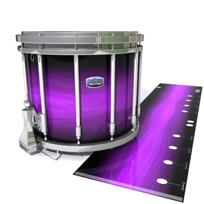 Dynasty Custom Elite Snare Drum Slip - Plasma Stain Fade (Purple)