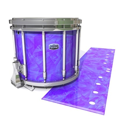 Dynasty Custom Elite Snare Drum Slip - Purple Cosmic Glass (Purple)