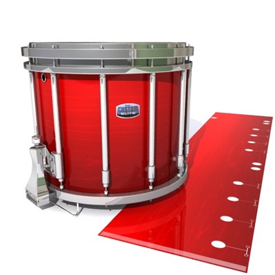Dynasty Custom Elite Snare Drum Slip - Red Stain (Red)