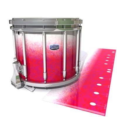 Dynasty Custom Elite Snare Drum Slip - Snow Blaze (Pink)