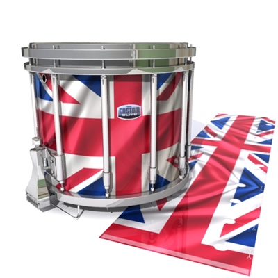 Dynasty Custom Elite Snare Drum Slip - Union Jack (Themed)