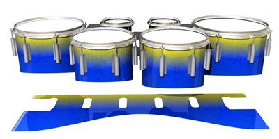 Dynasty 1st Generation Tenor Drum Slips - Afternoon Fade (Blue)