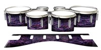 Dynasty 1st Generation Tenor Drum Slips - Alien Purple Grain (Purple)