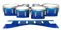 Dynasty 1st Generation Tenor Drum Slips - Aquatic Blue Fade (Blue)