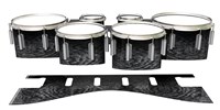 Dynasty 1st Generation Tenor Drum Slips - Ashy Grey Rosewood (Neutral)