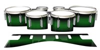 Dynasty 1st Generation Tenor Drum Slips - Asparagus Stain Fade (Green)