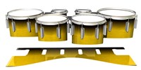 Dynasty 1st Generation Tenor Drum Slips - Aureolin Fade (Yellow)