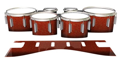 Dynasty 1st Generation Tenor Drum Slips - Autumn Fade (Orange)