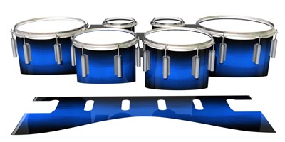 Dynasty 1st Generation Tenor Drum Slips - Azure Stain Fade (Blue)