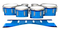 Dynasty 1st Generation Tenor Drum Slips - Bermuda Blue (Blue)