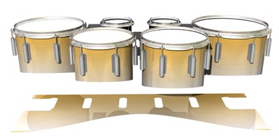 Dynasty 1st Generation Tenor Drum Slips - Light Grain Fade (Neutral)