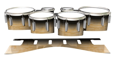 Dynasty 1st Generation Tenor Drum Slips - Maple Woodgrain Black Fade (Neutral)