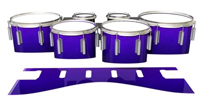 Dynasty 1st Generation Tenor Drum Slips - Smokey Purple Grain (Purple)