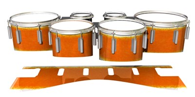 Dynasty 1st Generation Tenor Drum Slips - Sunkiss (Orange)