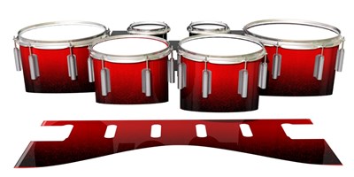 Dynasty 1st Generation Tenor Drum Slips - Super Dragon Red (Red)