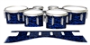 Dynasty 1st Generation Tenor Drum Slips - Wave Brush Strokes Blue and Black (Blue)